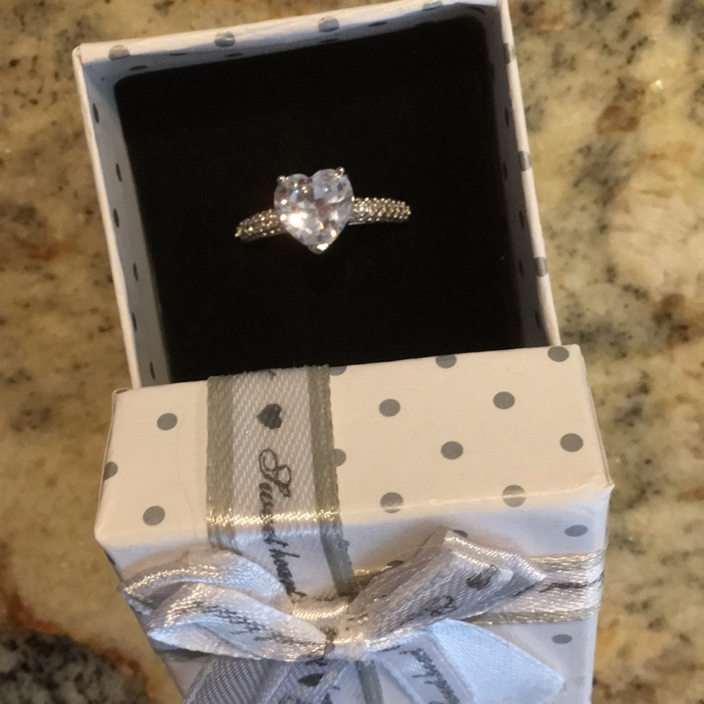 Brand new “SweetHeart” promise ring - Sz8